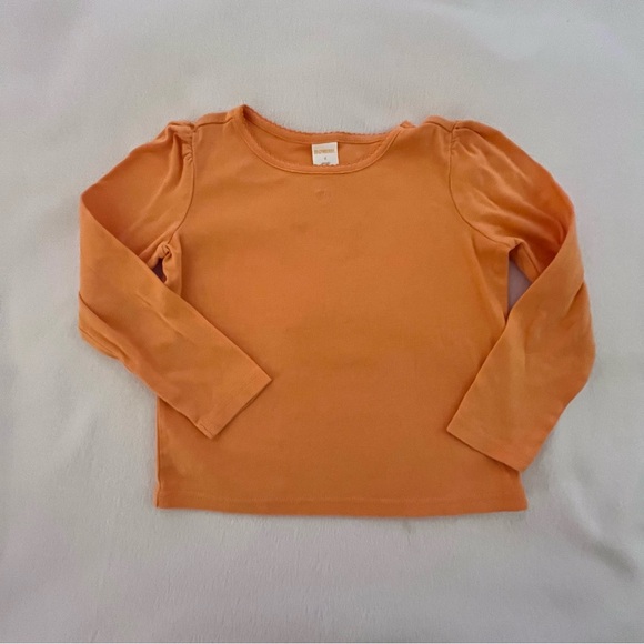 Gymboree Pop Star Academy Solid Orange Top - Picture 2 of 3